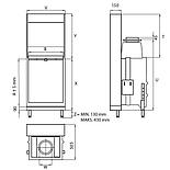 Каминная топка KFD Linea V 1070, фото 4