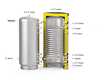Буферная емкость (теплоаккумулятор) S-Tank HFWT 1200, фото 2