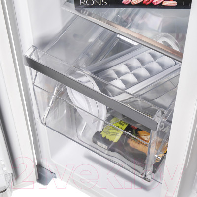 Холодильник с морозильником Maunfeld MFF 177NFW - фото 8 - id-p227139816