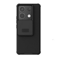 Чехол-накладка Nillkin CamShield Pro Черная для Xiaomi Poco X6 5G