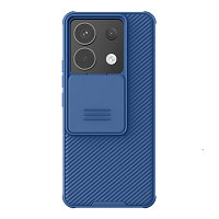 Чехол-накладка Nillkin CamShield Pro Синяя для Xiaomi Poco X6 5G
