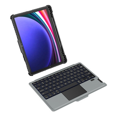Чехол клавиатура Nillkin Bumper Combo Keyboard Case Backlit Version Черный для Samsung Galaxy Tab S9 5G - фото 3 - id-p227147108