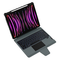 Чехол клавиатура Nillkin Bumper Combo Keyboard Case Backlit Version Черный для Apple iPad Pro 12.9 (2022)