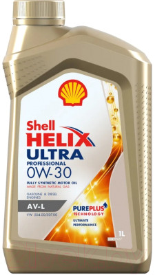 Моторное масло Shell Helix Ultra Professional AV-L 0W30 - фото 1 - id-p227146893