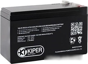 Аккумулятор для ИБП Kiper HR-1234W F2 (12В/9 А·ч) - фото 1 - id-p227148578
