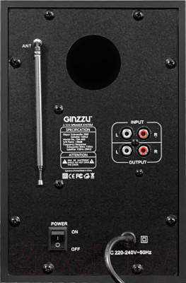 Мультимедиа акустика Ginzzu GM-406 2.1 - фото 2 - id-p227147006