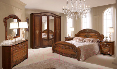 Комплект мебели для спальни ФорестДекоГрупп Луиза 4 - фото 2 - id-p227147890
