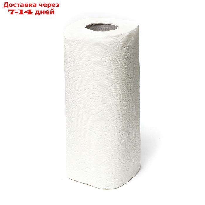 Полотенца бумажные "Нежная", 2-х слойные, 2 рулона - фото 2 - id-p226917738