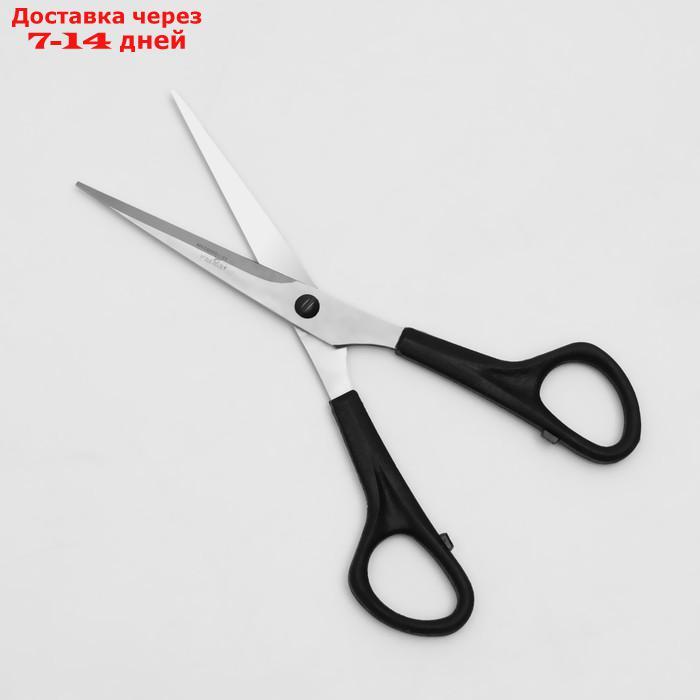 Ножницы парикмахерские, лезвие 5,5 см, цвет чёрный, Н-040 - фото 2 - id-p226917749
