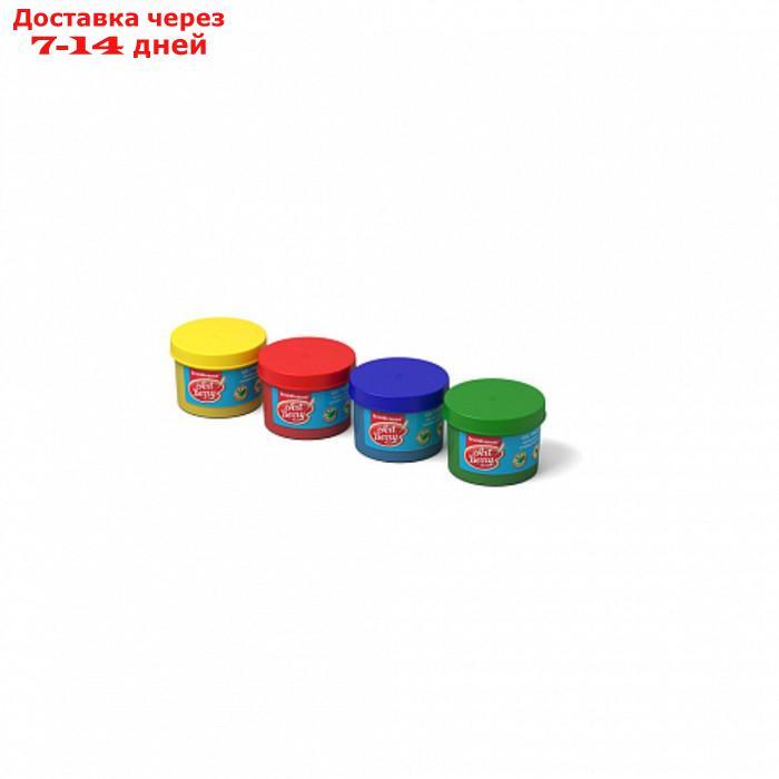 Краски пальчиковые, набор 4 цвета х 35 мл, ArtBerry, с Алоэ Вера - фото 3 - id-p226912189