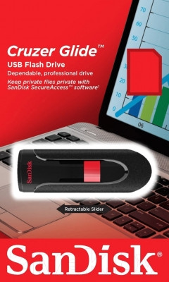 Usb flash накопитель SanDisk Cruzer Glide 128GB (SDCZ600-128G-G35) - фото 5 - id-p227150152