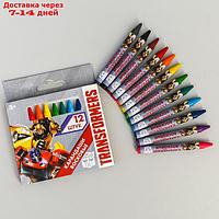 Восковые карандаши Transformers, набор 12 цветов