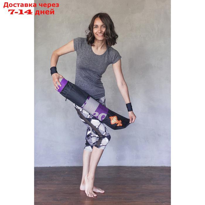 Чехол для йога-коврика, 68 × 22 см (для толщины до 6 мм), цвет чёрный - фото 6 - id-p226935080