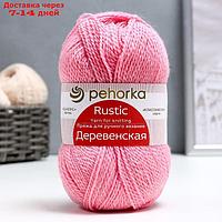 Пряжа "Деревенская" 100% полугрубая шерсть 250м/100гр (125-камелия)