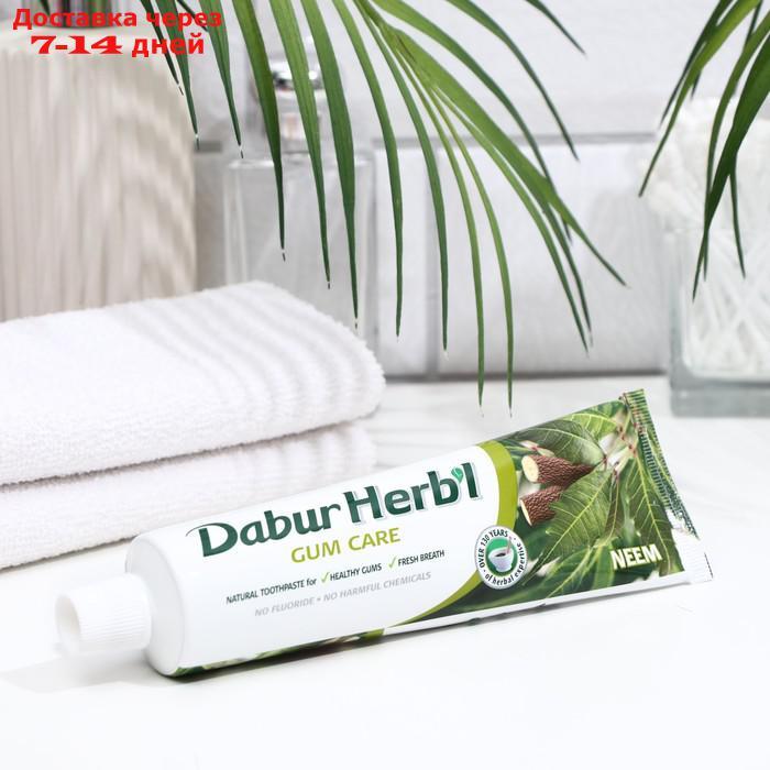 Набор Dabur Herb'l ним зубная паста, 150 г + зубная щётка - фото 7 - id-p226918220