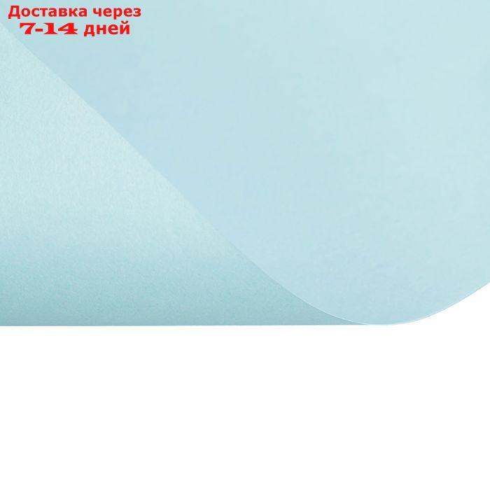 Бумага цветная А4, 100 листов Calligrata Пастель, голубая, 80 г/м² - фото 4 - id-p226912505