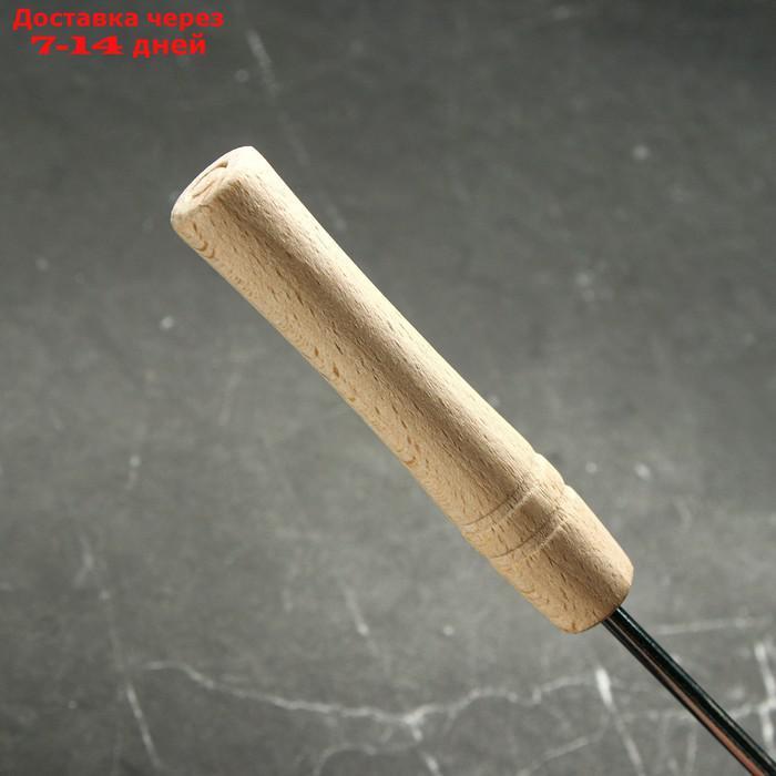 Нож-лопатка для сыра, 26 см, "Классическая" с деревянной ручкой - фото 4 - id-p226924175