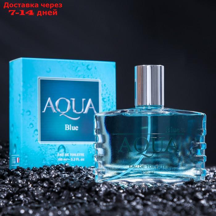 Туалетная вода мужская Aqua Blue, 100 мл - фото 3 - id-p226920058