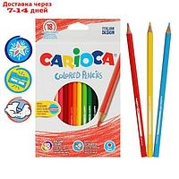 Карандаши 18 цветов Carioca 41865, 3.0 мм, шестигранные, картонная коробка