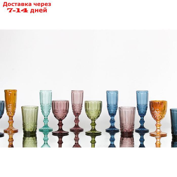 Бокал для шампанского Magistro "Ла-Манш", 160 мл, цвет синий - фото 8 - id-p226924494