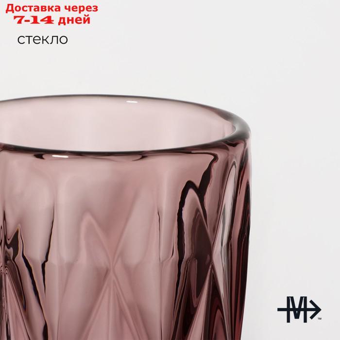 Бокал для шампанского Magistro "Круиз", 160 мл, цвет розовый - фото 2 - id-p226924501