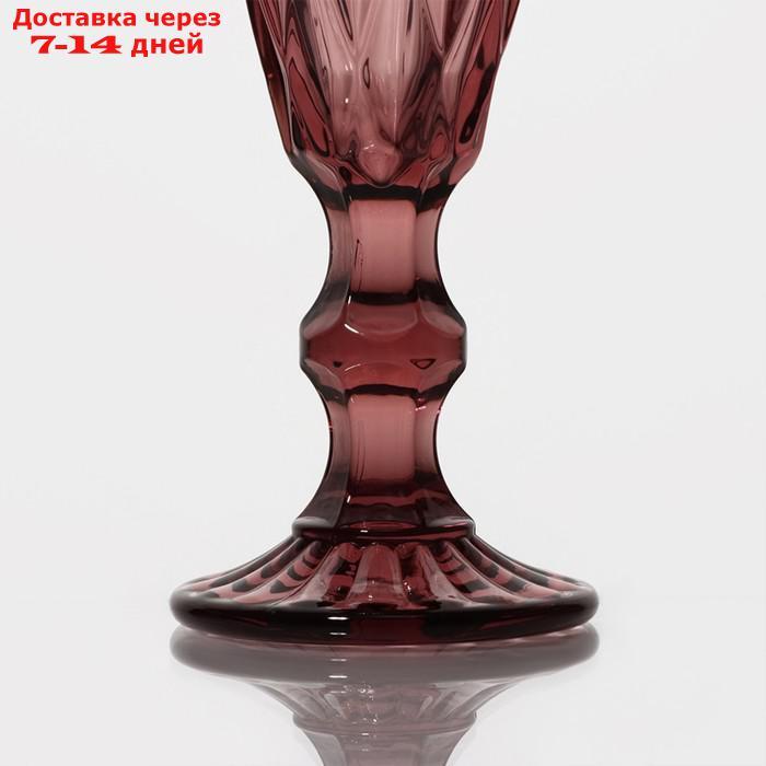 Бокал для шампанского Magistro "Круиз", 160 мл, цвет розовый - фото 3 - id-p226924501