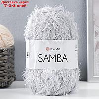 Пряжа "Samba" 100% полиэстер 150м/100гр (10 св.серый)