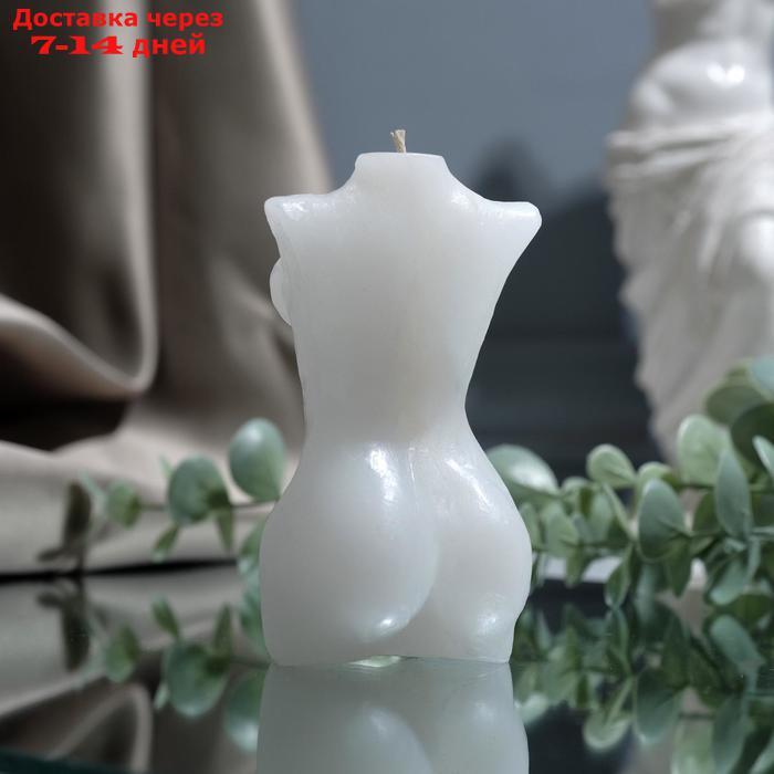 Свеча интерьерная "Женская фигура", белая, 10 х 5 см - фото 2 - id-p226946167