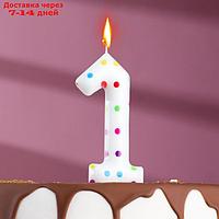 Свеча в торт на день рождения, цифра "1" ГИГАНТ