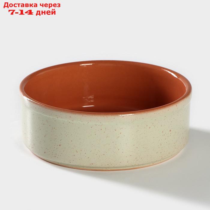 Форма для запекания Ломоносовская керамика, 500 мл, цвет зелёный - фото 1 - id-p226944355