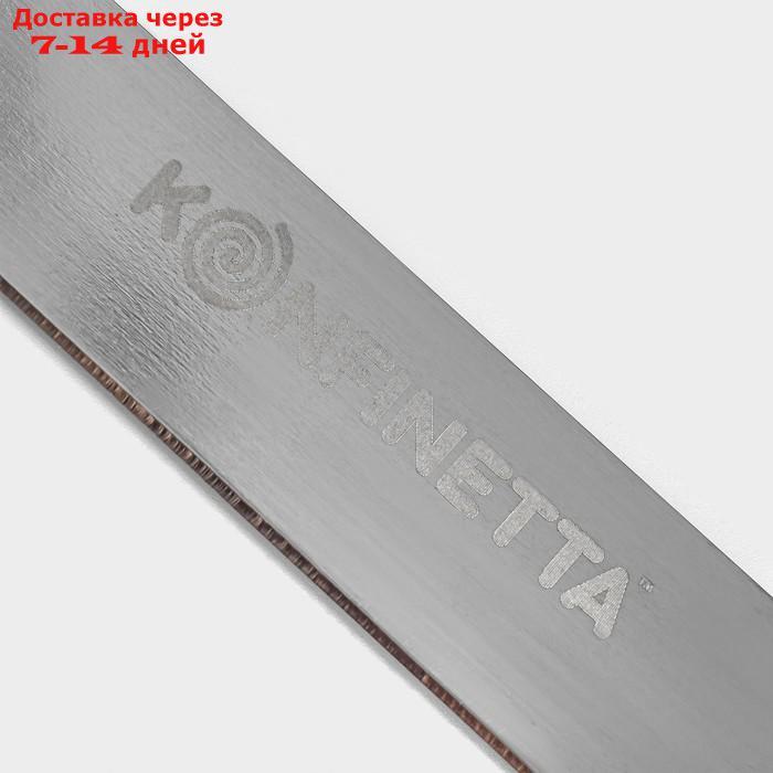 Нож для бисквита, ровный край, ручка дерево, рабочая повер×ность 30 см (12") - фото 4 - id-p226926858
