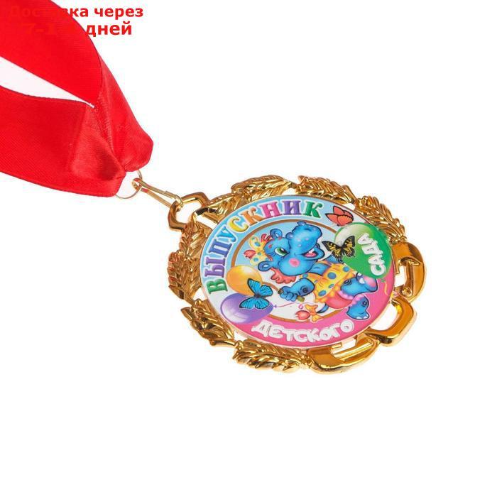 Медаль с лентой "Выпускник детского сада", D = 70 мм - фото 3 - id-p226932083