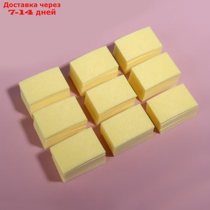 Салфетки для маникюра, безворсовые, плотные, 560 шт, цвет жёлтый - фото 5 - id-p226920551