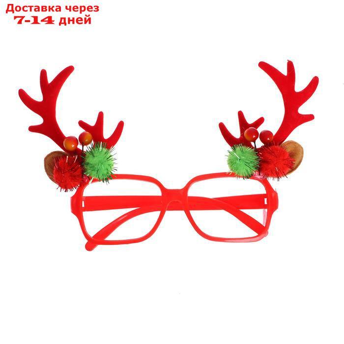 Карнавальные очки "Рожки" - фото 1 - id-p226946617
