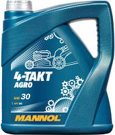 Моторное масло Mannol 4-Takt Agro SAE 30 / MN7203-4 (4л)