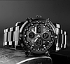 Часы мужские SKMEI 1389 ОРИГИНАЛ, водозащищенные 30м, DUAL TIME яркая зеленая подсветка, фото 9