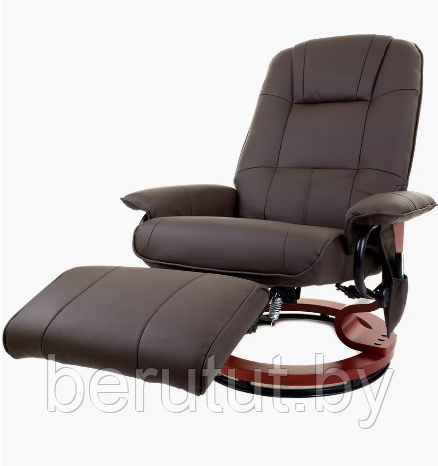 Массажное кресло Angioletto с подъемным пуфом - фото 1 - id-p227150371