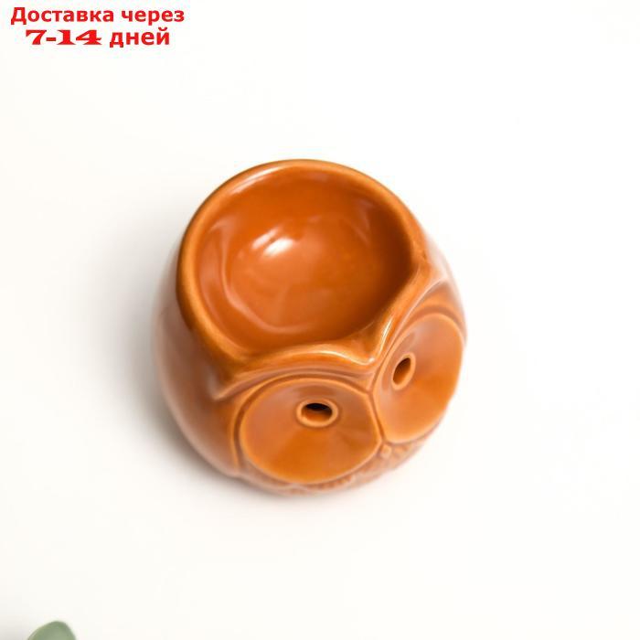 Аромалампа керамика "Совёнок" под шамот МИКС 6,7х7,5х7,5 см - фото 6 - id-p226942627