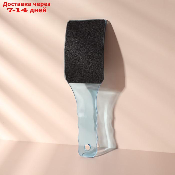 Тёрка для ног, наждачная, двусторонняя, 23 см, цвет МИКС - фото 3 - id-p226917525