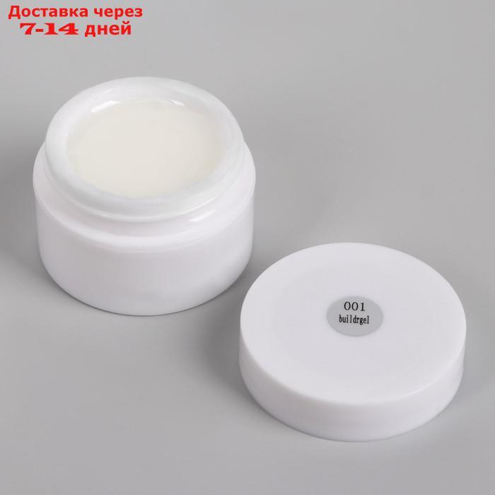Fiber Gel для наращивания ногтей, 15 гр, цвет белый - фото 1 - id-p226921465