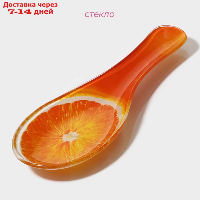 Подставка под ложку Доляна "Сочный апельсин", 23,5×8,3 см - фото 3 - id-p226927316