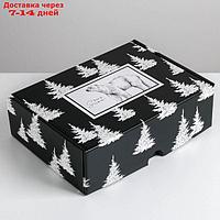 Складная коробка "Новый год", 30,7 × 22 × 9,5 см