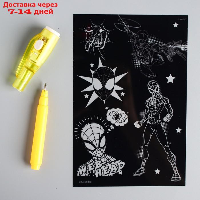 Набор для рисования светом "Супер-герой", Человек-паук - фото 7 - id-p226936350
