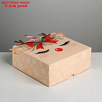 Коробка складная "Единорог", 25 х 25 х 10 см