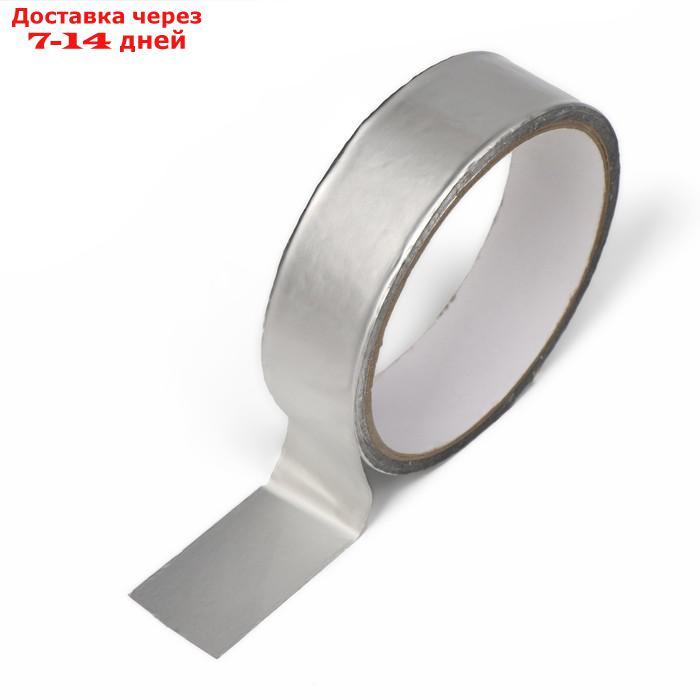 Лента герметизирующая, клейкая, 25 мм × 10 м, алюминиевая, для поликарбоната от 4 до 8 мм - фото 3 - id-p226933648