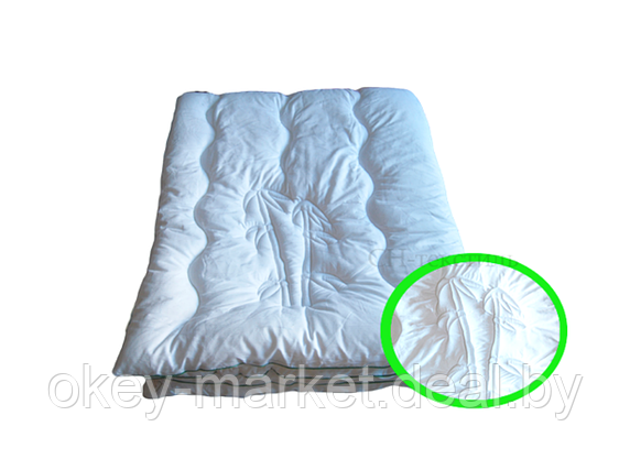 Одеяло из бамбука"BAMBOO PREMIIUM "1,5 спальное.Чехол бамбуковый белоснежный., фото 2