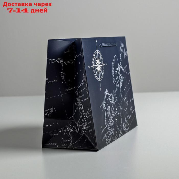 Пакет ламинированный горизонтальный "Путеводитель", MS 23 × 18 × 10 см - фото 3 - id-p226939953