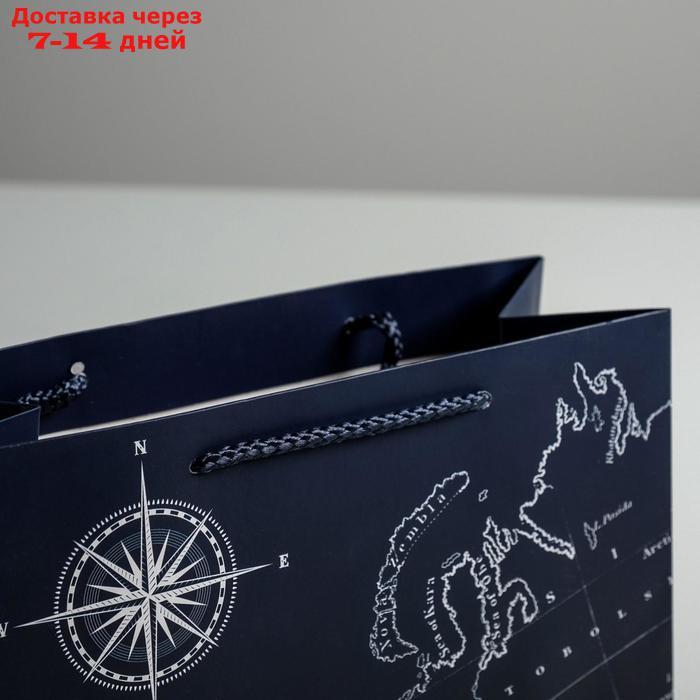 Пакет ламинированный горизонтальный "Путеводитель", MS 23 × 18 × 10 см - фото 4 - id-p226939953