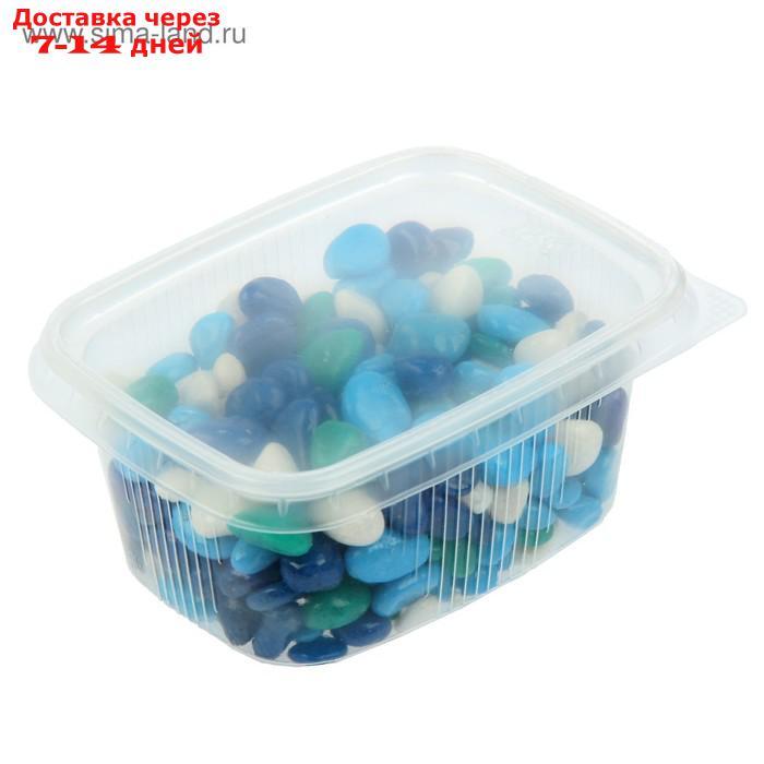 Грунт для аквариума (5-10 мм) голубой-синий-белый-бирюзовый, 350 г - фото 2 - id-p226937053