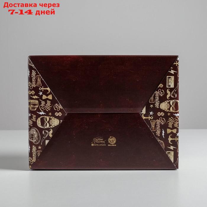 Коробка сборная "Джентельмену", 30 × 23 × 12 см - фото 3 - id-p226939954